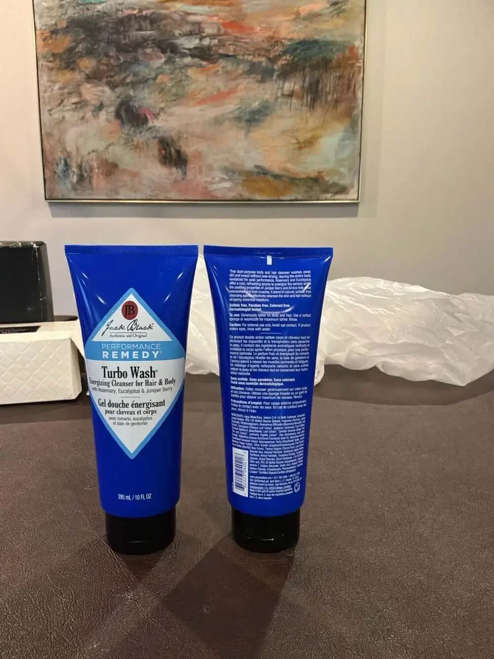 Jack Black Performance Remedy Turbo Wash Energizing Cleanser for Hair & Body (2-